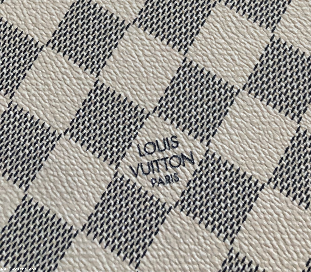 Lv fabric,vinyl 12x18 inch.