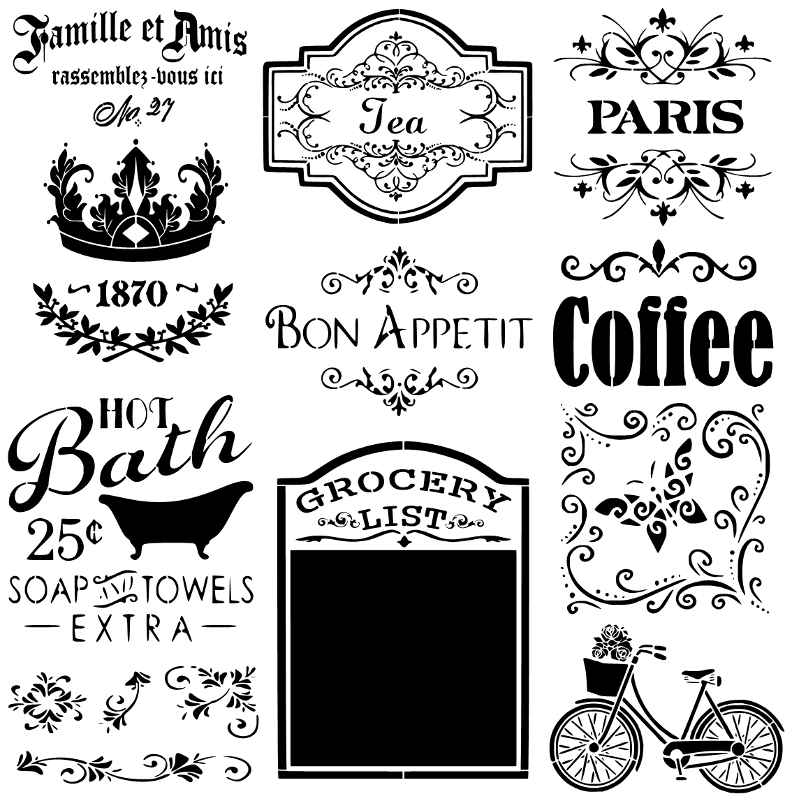 Vinyl Stencils