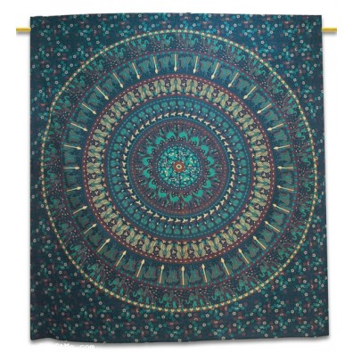 Indian Cotton Circled Round Hippie With Cloves,wall decor,Wall Decoration,Wall Hanging Tapestry.